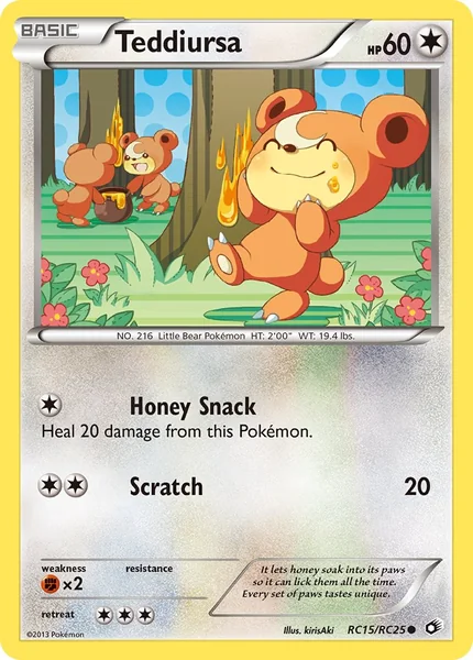 Teddiursa card image