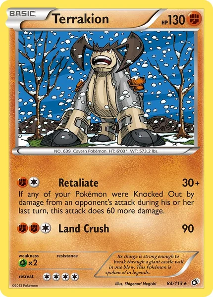 Terrakion card image