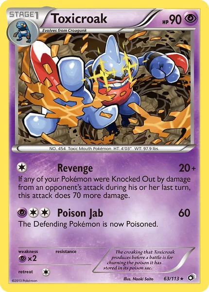 Toxicroak card image