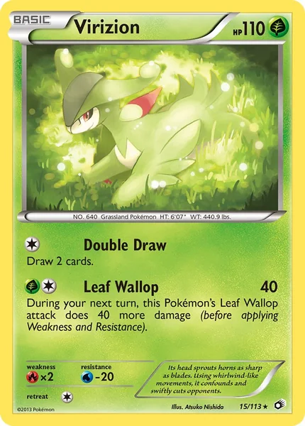 Virizion card image