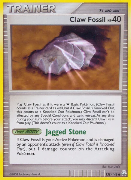 Claw Fossil card image