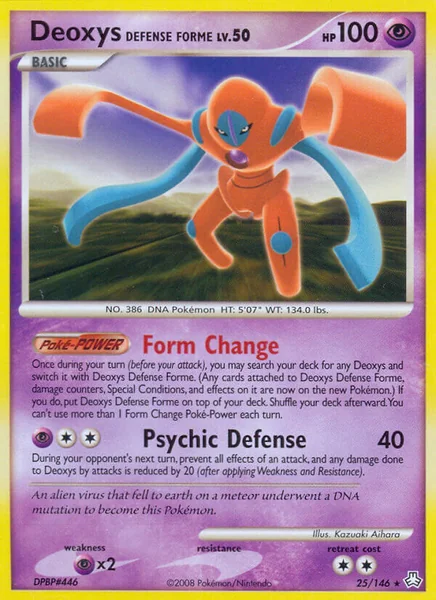 Deoxys Misprint card image