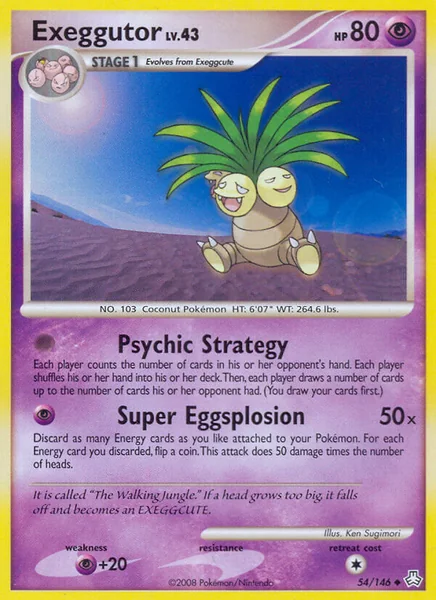 Exeggutor card image
