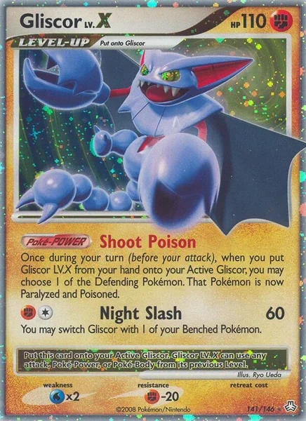 Gliscor LV. X card image