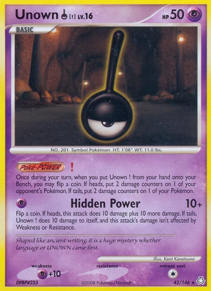 Unown ! card image