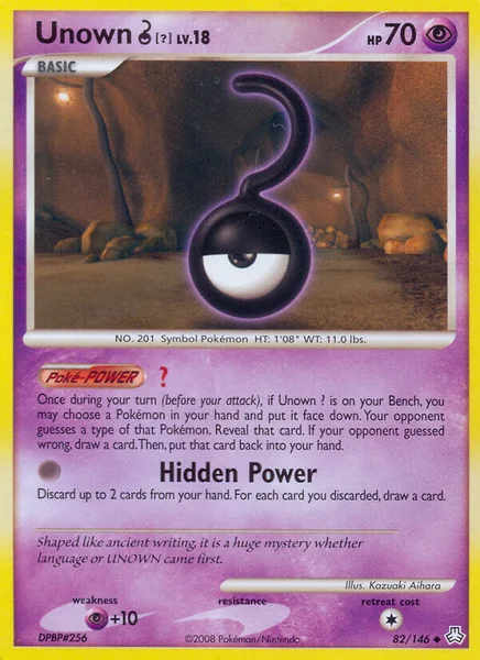 Unown ? card image