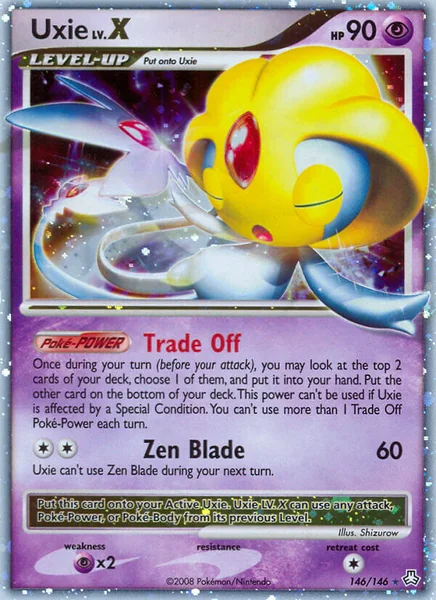 Uxie LV. X card image