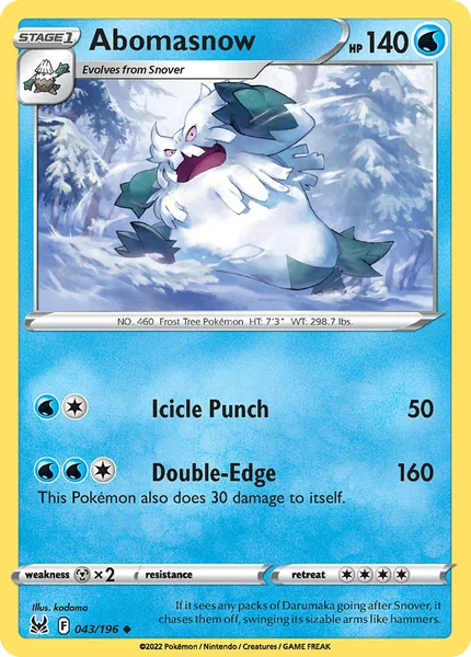 Abomasnow card image