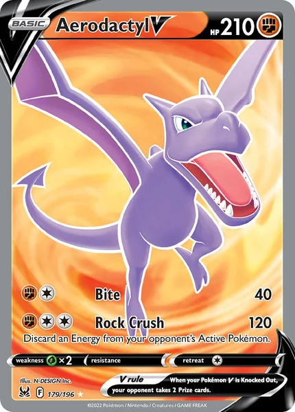 Aerodactyl V card image