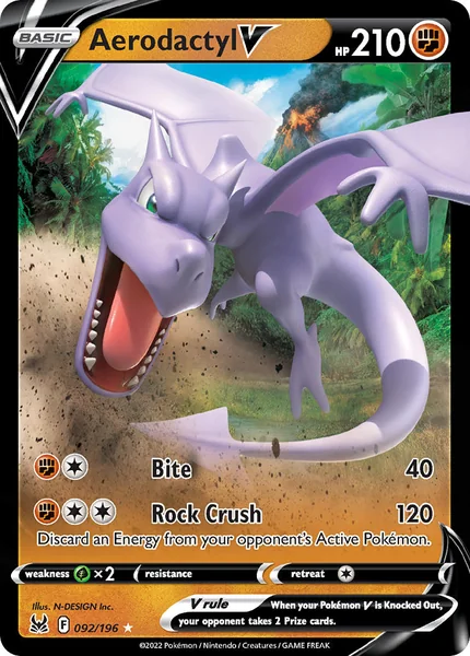 Aerodactyl V card image