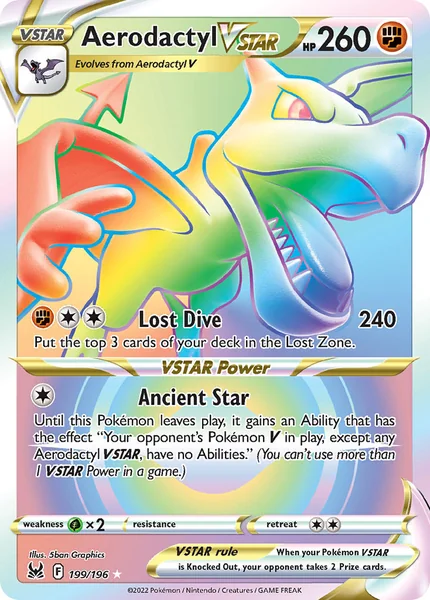 Aerodactyl VSTAR card image