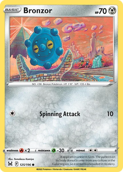 Bronzor card image