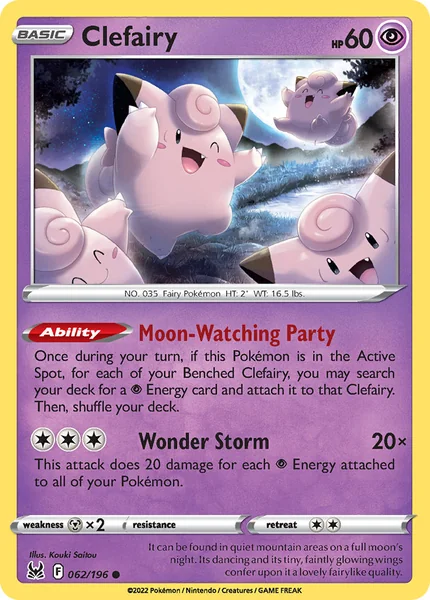 Clefairy card image