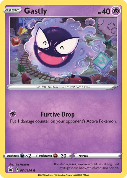 Gastly card image