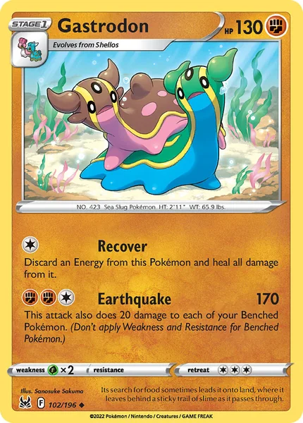 Gastrodon card image