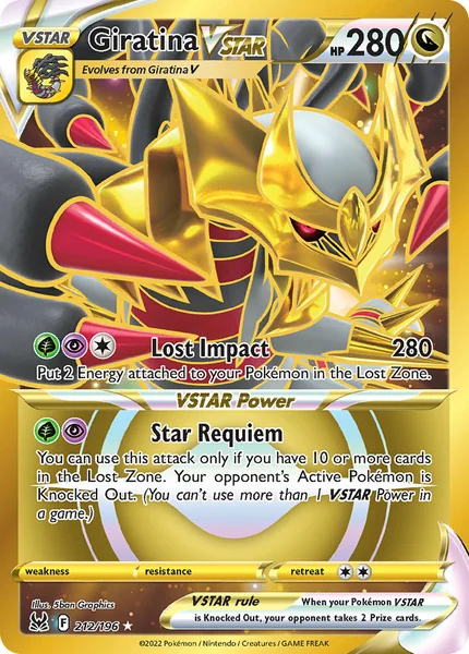 Giratina VSTAR card image