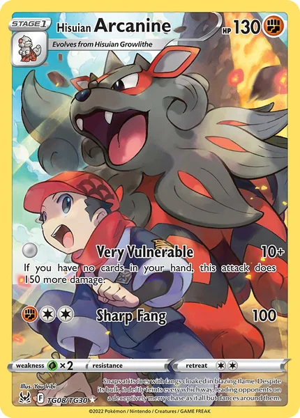 Hisuian Arcanine card image