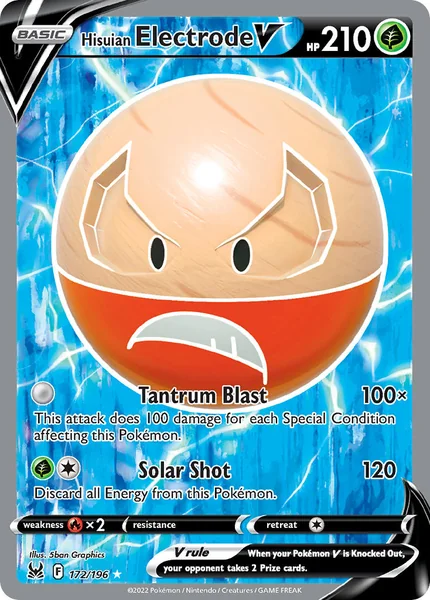Hisuian Electrode V card image