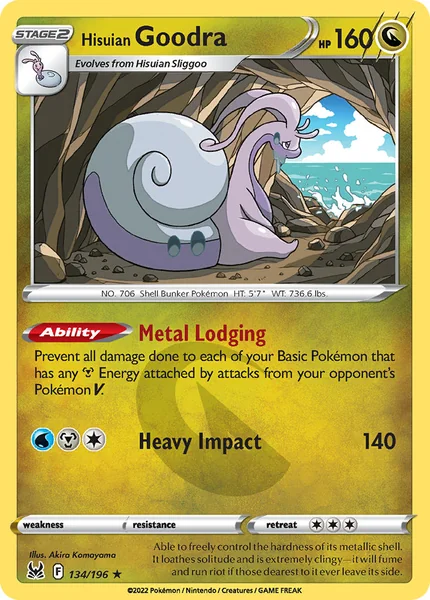 Hisuian Goodra card image