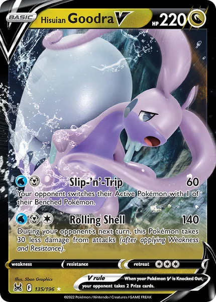 Hisuian Goodra V card image