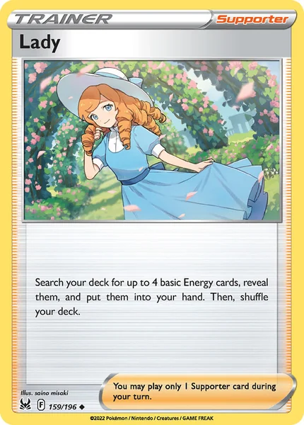 Lady card image