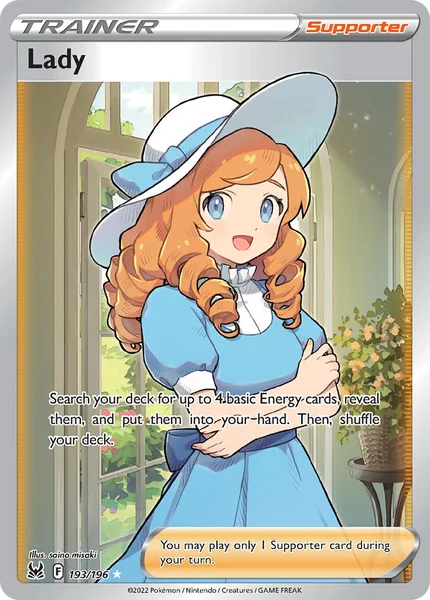 Lady card image
