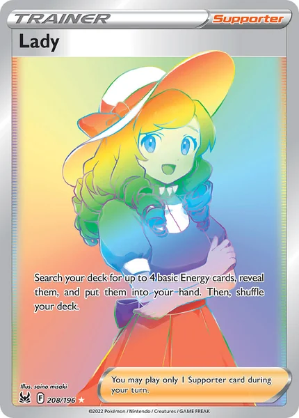 Lady card image
