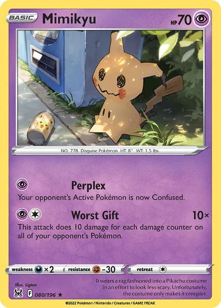 Mimikyu card image