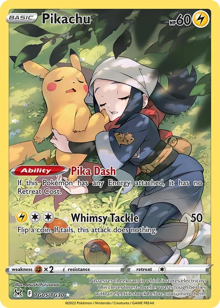 Pikachu card image