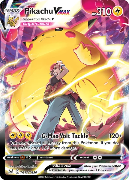 Pikachu VMAX card image