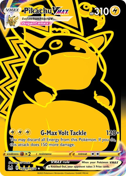 Pikachu VMAX card image