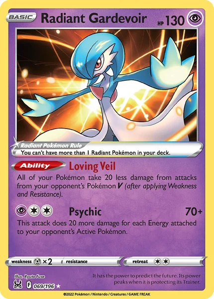 Radiant Gardevoir card image