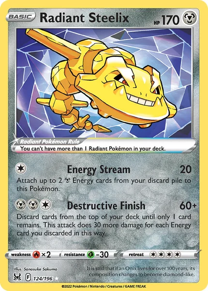 Radiant Steelix card image
