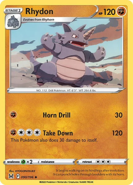 Rhydon card image
