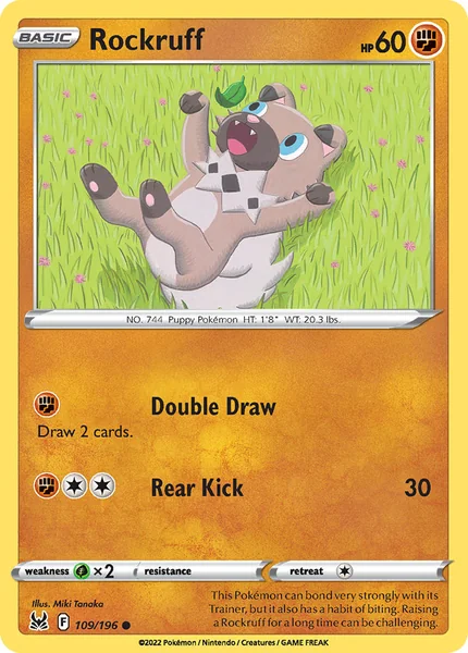 Rockruff card image
