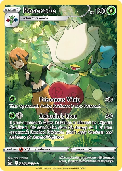 Roserade card image
