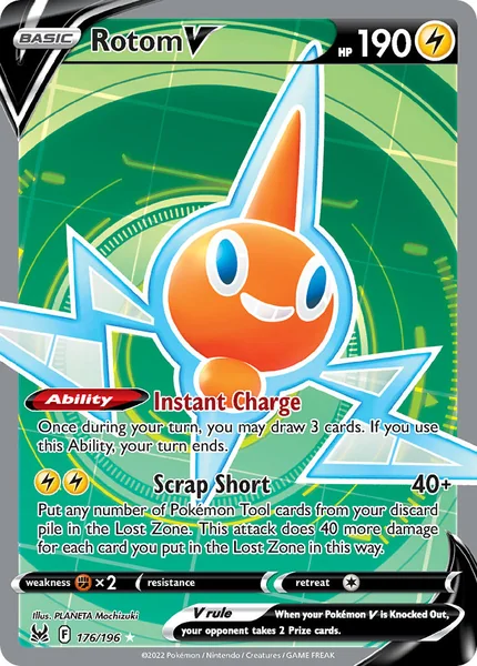 Rotom V card image