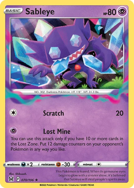 Sableye card image
