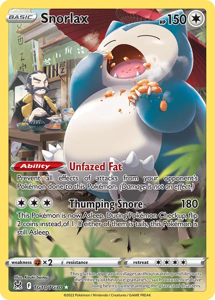 Snorlax card image