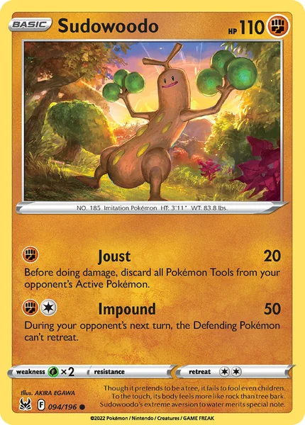 Sudowoodo card image