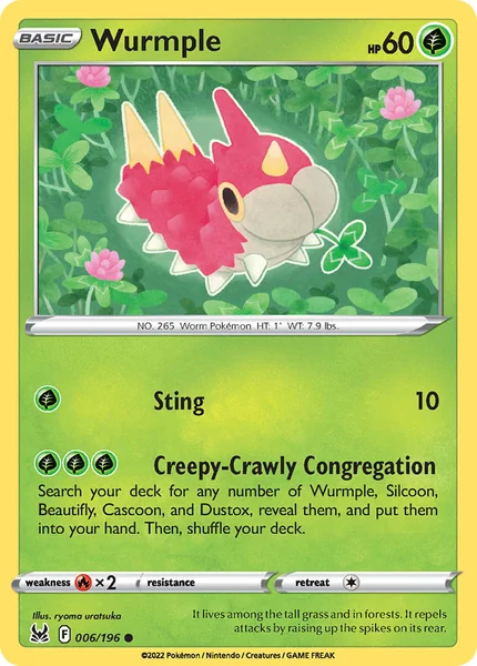 Wurmple card image