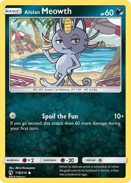 Alolan Meowth card image