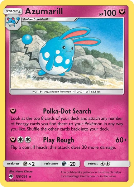 Azumarill card image