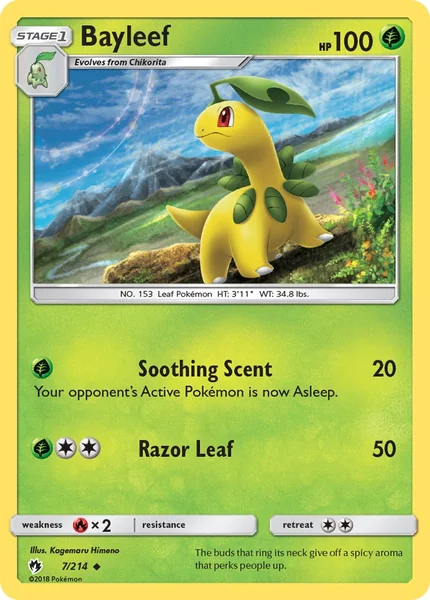 Bayleef card image