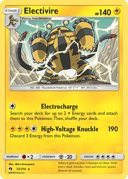 Electivire card image