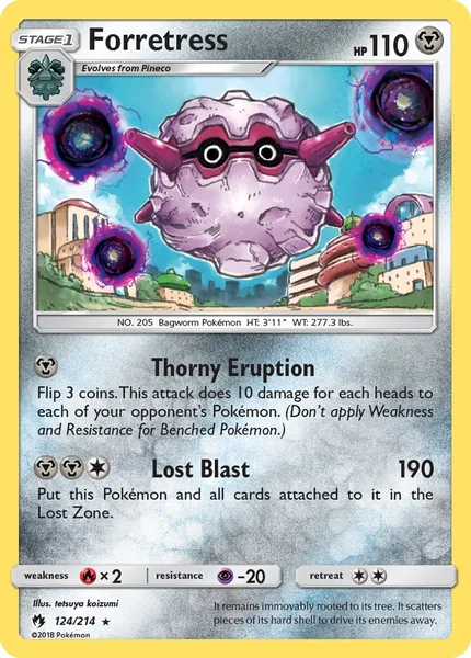 Forretress card image