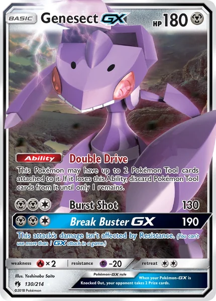 Genesect GX card image