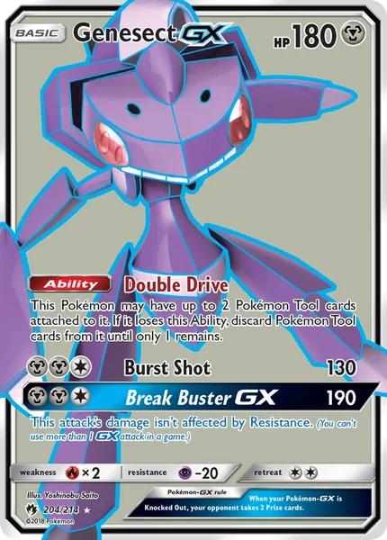 Genesect GX card image