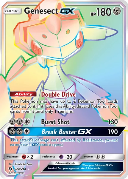Genesect GX card image