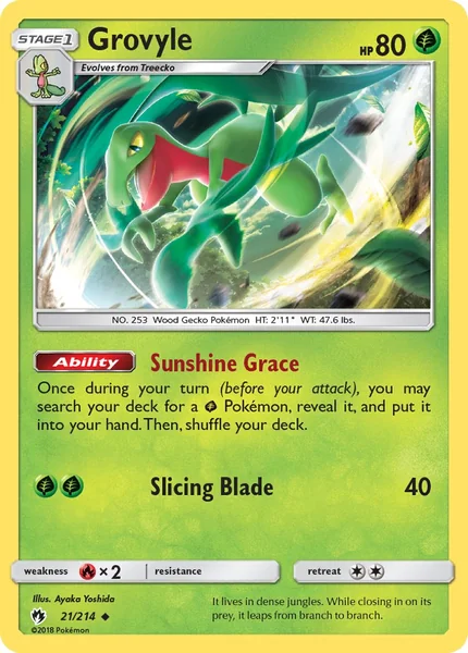 Grovyle card image